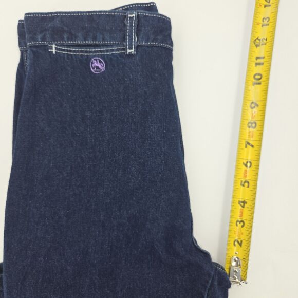 Lord Isaacs High Waist Jeans Womens Size 16 Embroidered Western Cowboy Rodeo - Picture 7 of 8